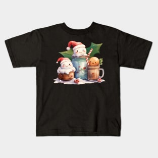 Christmas Gingerbread Coffee Kids T-Shirt